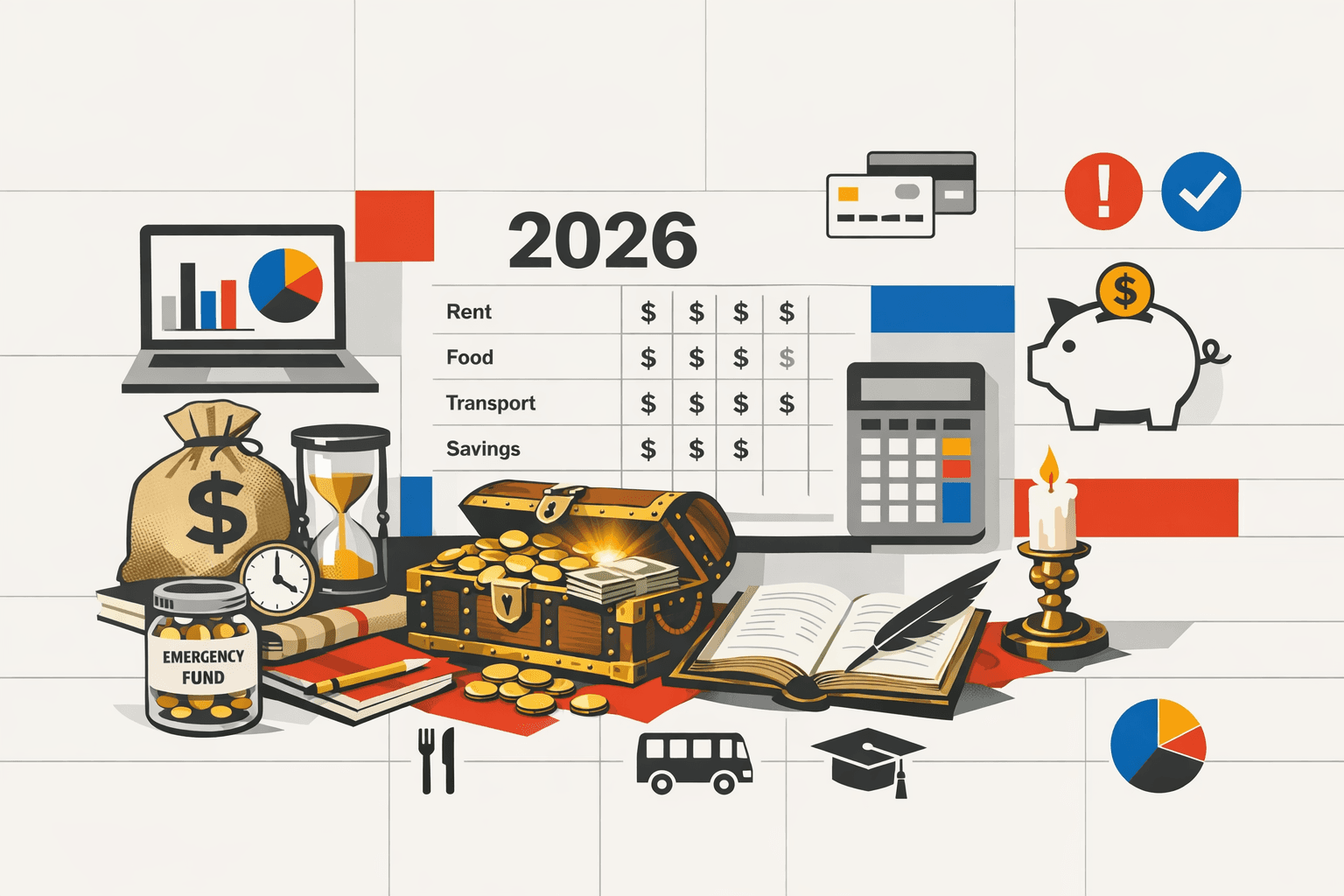 Budgeting for Students: A Realistic Monthly Budget Template for 2026