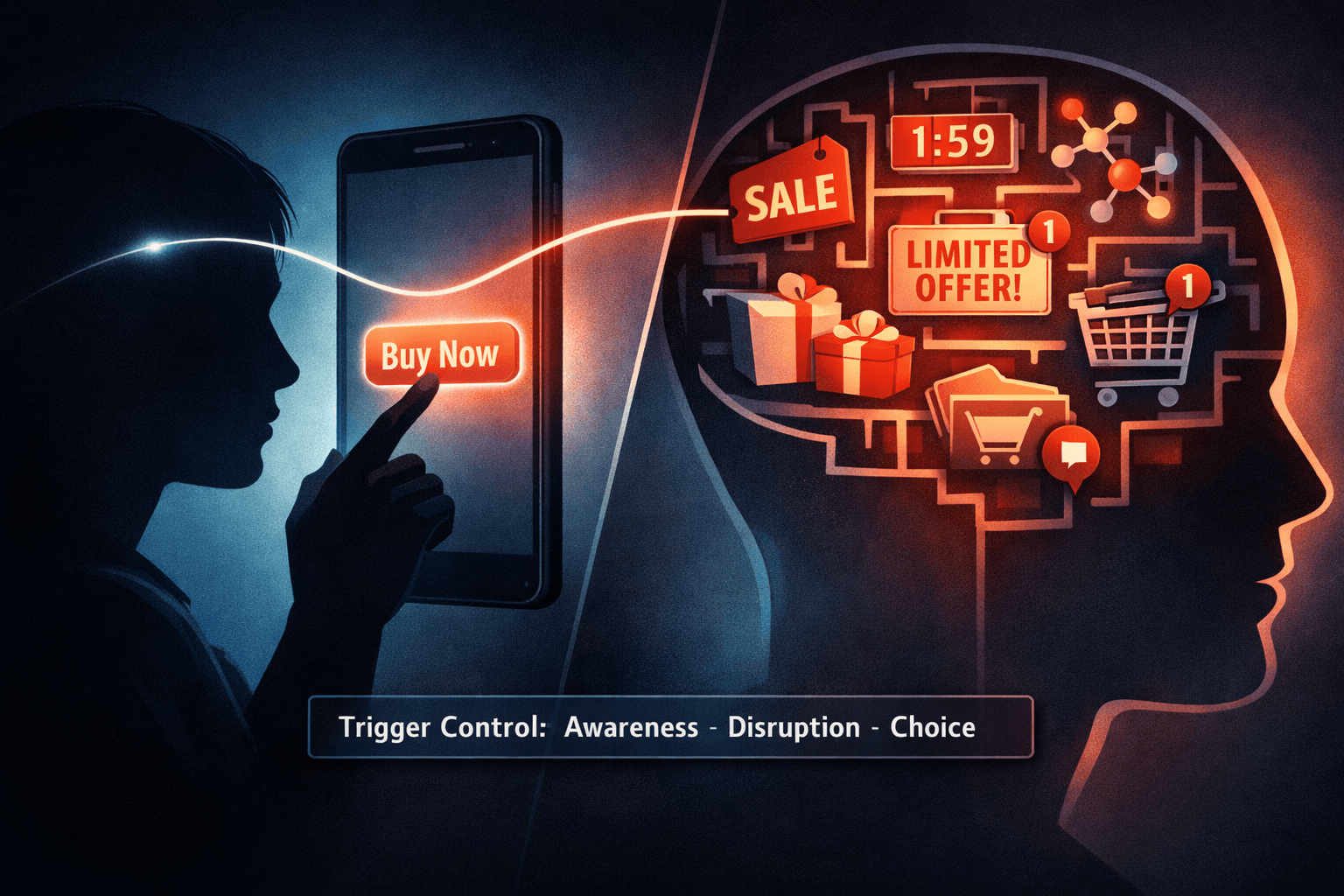 Jak přestat nakupovat online: Behaviorální systém, který skutečně funguje